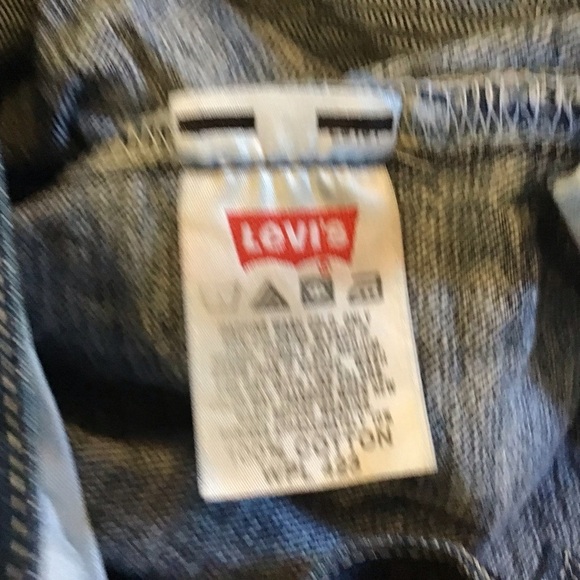 Levi’s Original Straight Leg ButtonFly 100% cotton Jeans Stamped 4032 SZ 35/36 - Picture 10 of 13